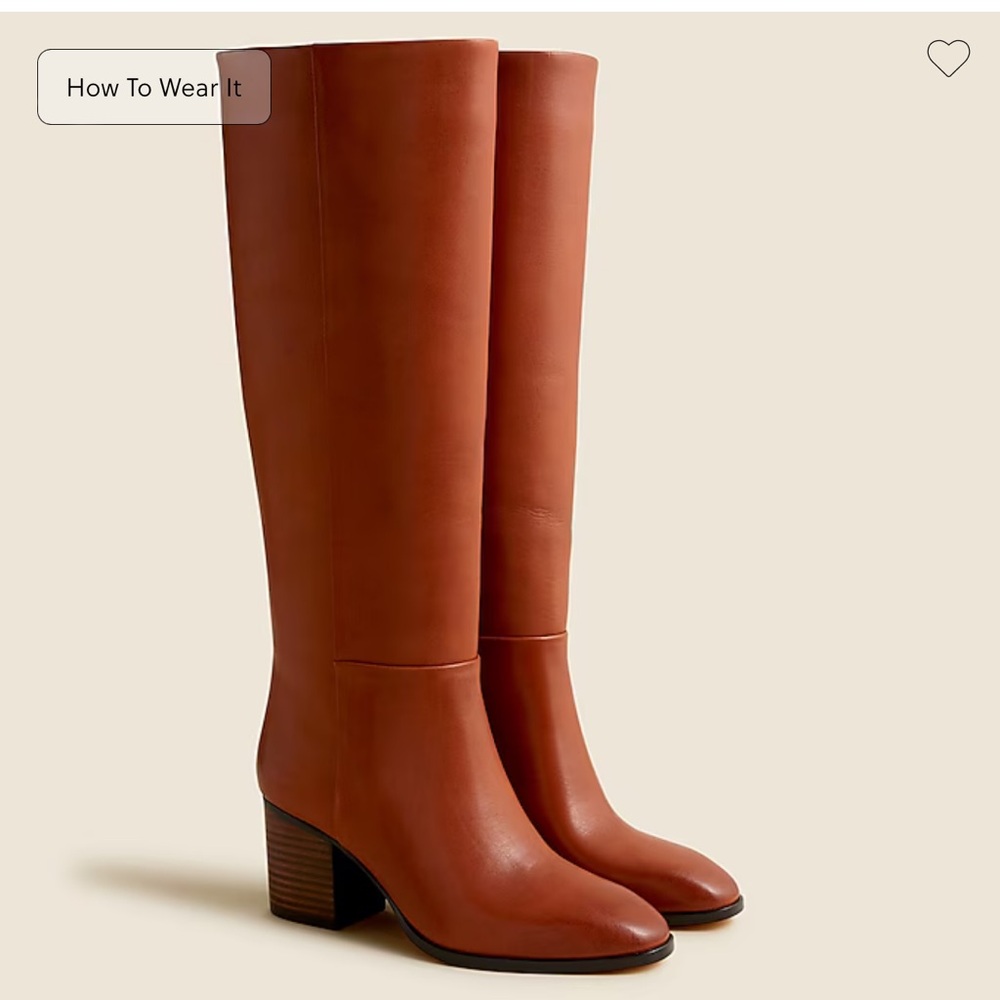 J Crew Sadie Knee High Boots, Size 11 medium